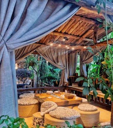 乐山网红打卡点喷泉图片,光影交织的梦幻画卷